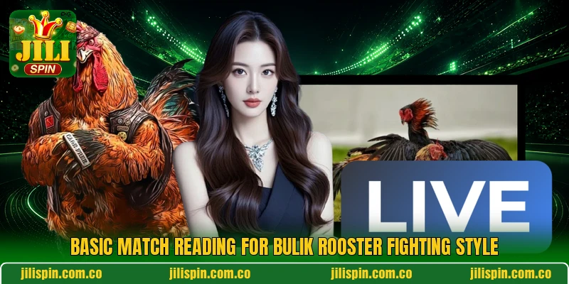 Basic match reading for bulik rooster fighting style