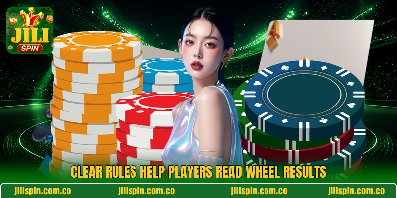 Clear rules help players read wheel results