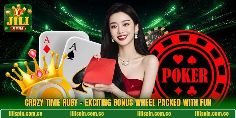 Crazy Time Ruby - Exciting Bonus Wheel Packed With Fun