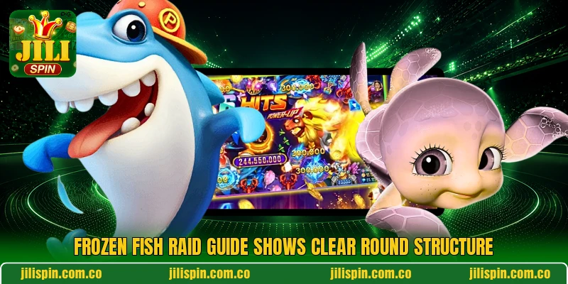 Frozen Fish Raid guide shows clear round structure Frozen Fish Raid guide shows clear round structure