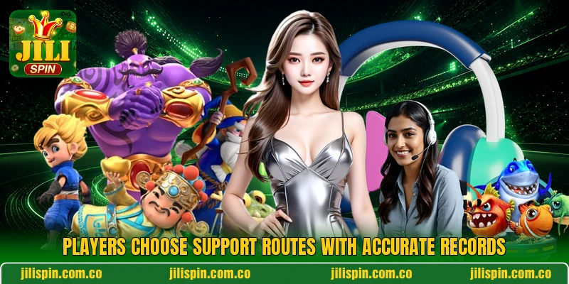 Players choose support routes with accurate records