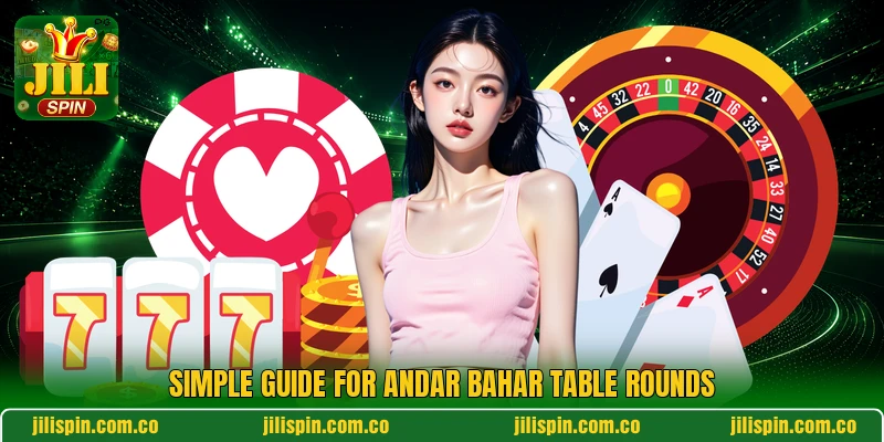 Simple guide for Andar Bahar table rounds Simple guide for Andar Bahar table rounds