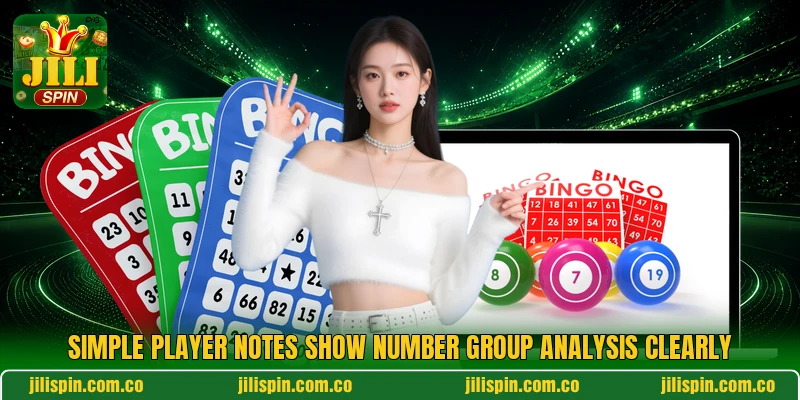 Simple player notes show Number Group Analysis clearly Simple player notes show Number Group Analysis clearly