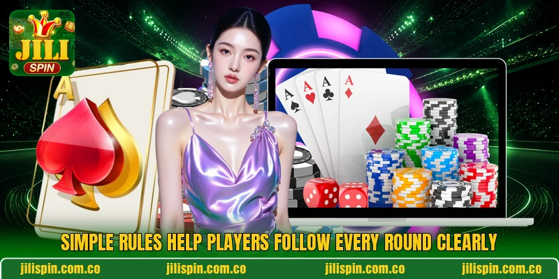 Simple rules help players follow every round clearly