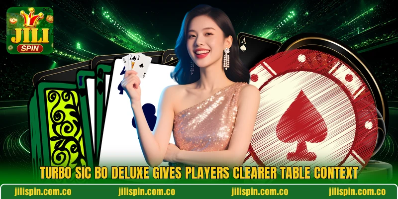 Turbo Sic Bo Deluxe gives players clearer table context Turbo Sic Bo Deluxe gives players clearer table context